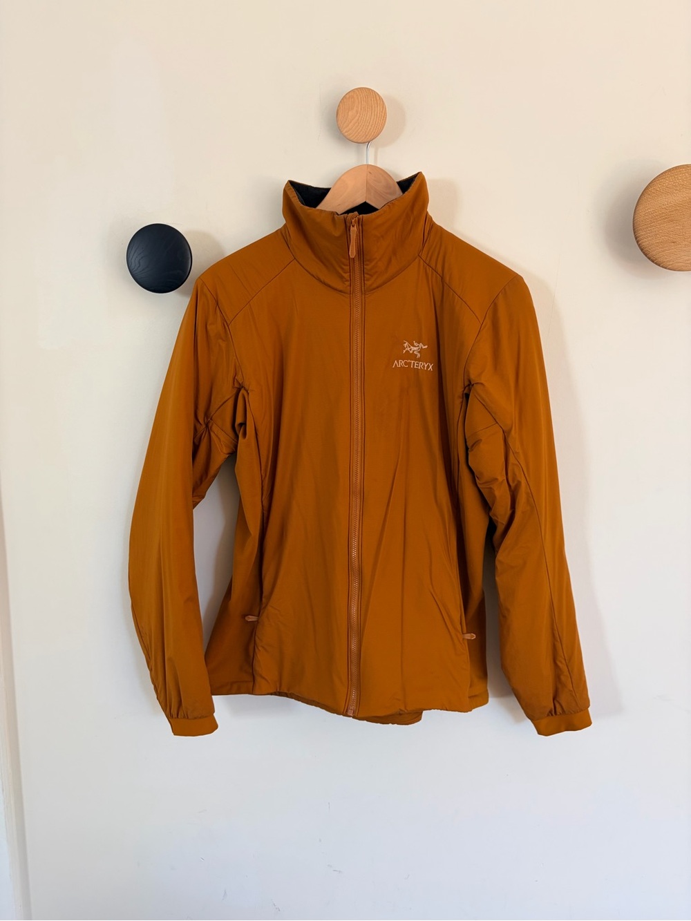 Arc'teryx Women's Rust-Orange Softshell Ski Jacket Atom